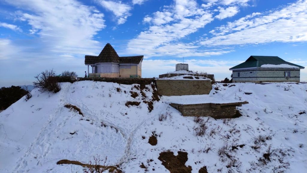 Hatu Peak In Snow