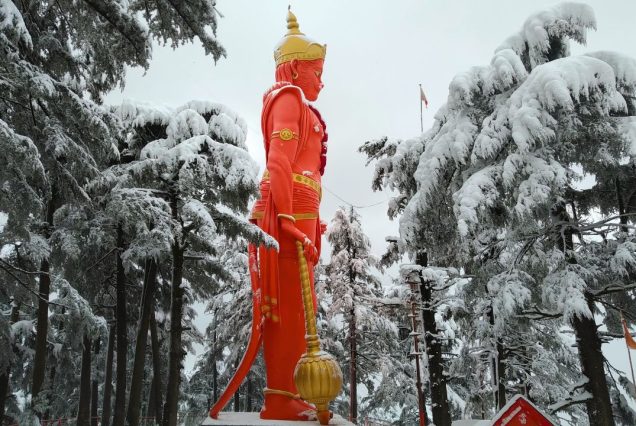 Jakhu In Snow