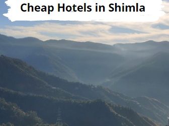Top Cheap hotels in Shimla – 2022