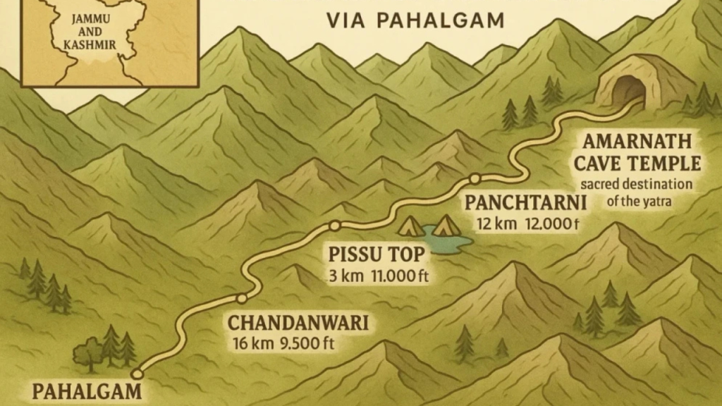 Pahalgam Route