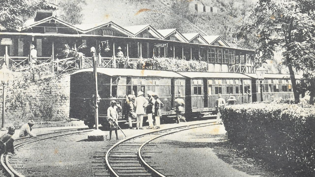 Barog Railways Station in 1903